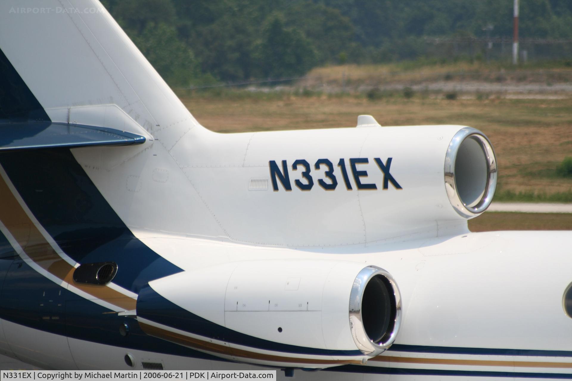 N331EX, 2003 Dassault Falcon 50 C/N 331, Tail Numbers