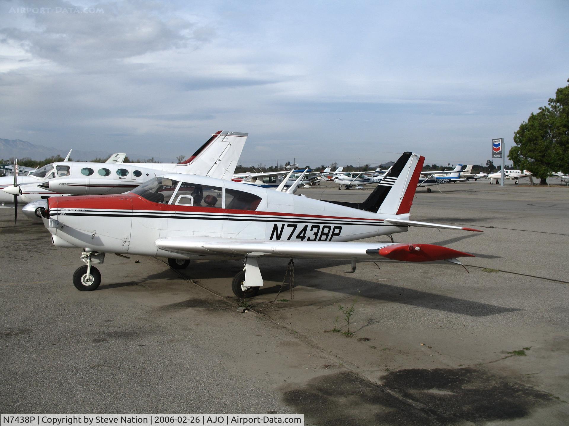 N7438P, 1961 Piper PA-24-250 Comanche C/N 24-2627, 1961 Piper PA-24-250 @ Corona Municipal Airport, CA
