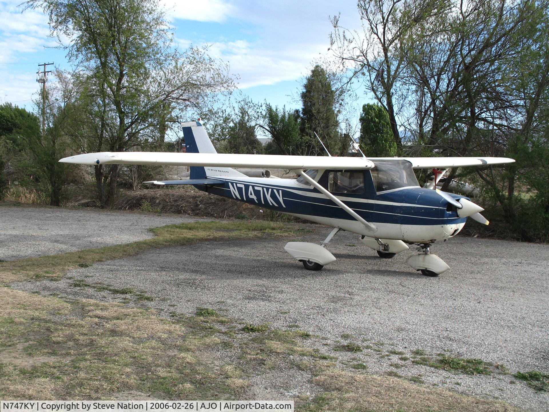 N747KY, 1970 Cessna 150K C/N 150-71860, 1970 Cessna 150K @ Corona Municipal Airport, CA