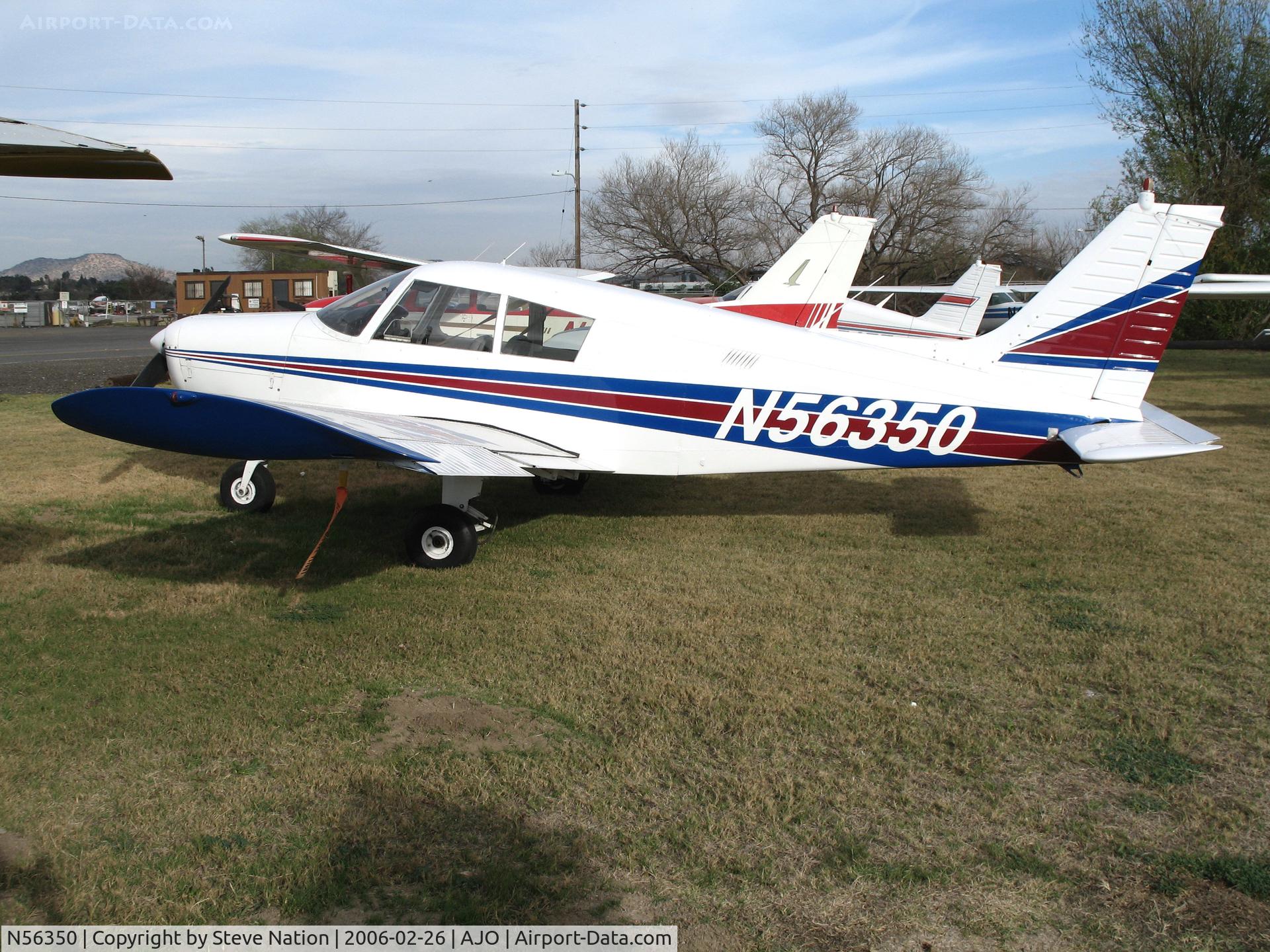 N56350, 1973 Piper PA-28-140 C/N 28-7325613, 1973 Piper PA-28-140 @ Corona Municipal Airport, CA