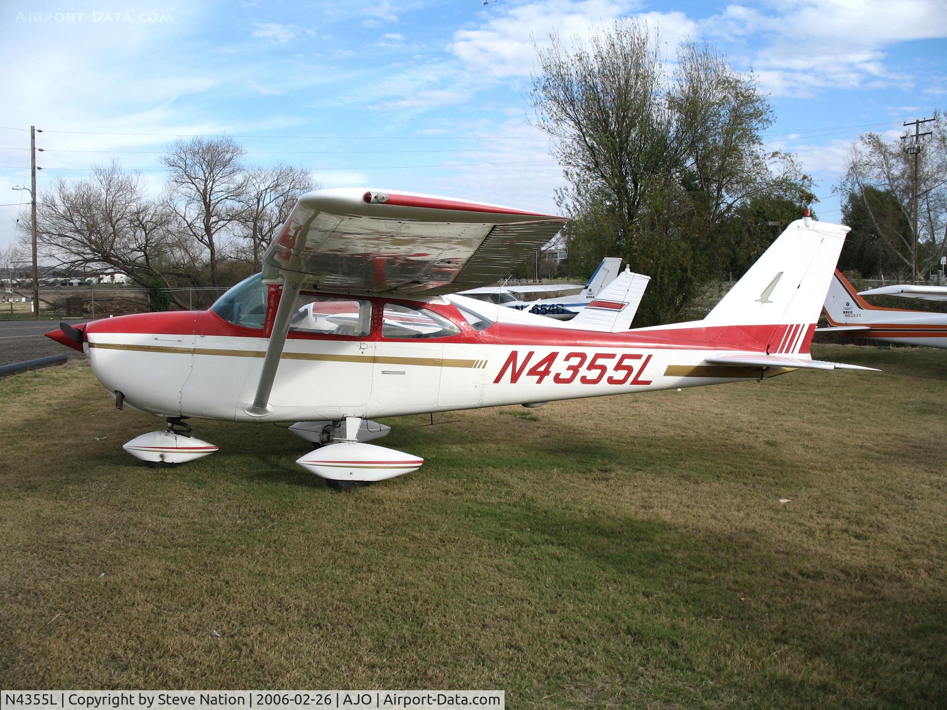 N4355L, 1966 Cessna 172G C/N 17254428, Claypool & Associates 1966 Cessna 172G @ Corona Municipal Airport, CA