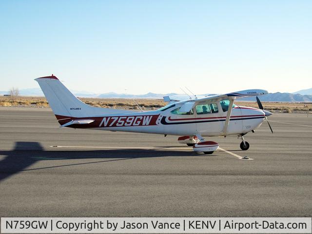 N759GW, 1977 Cessna 182Q Skylane C/N 18265992, Taken in Wendover, NV