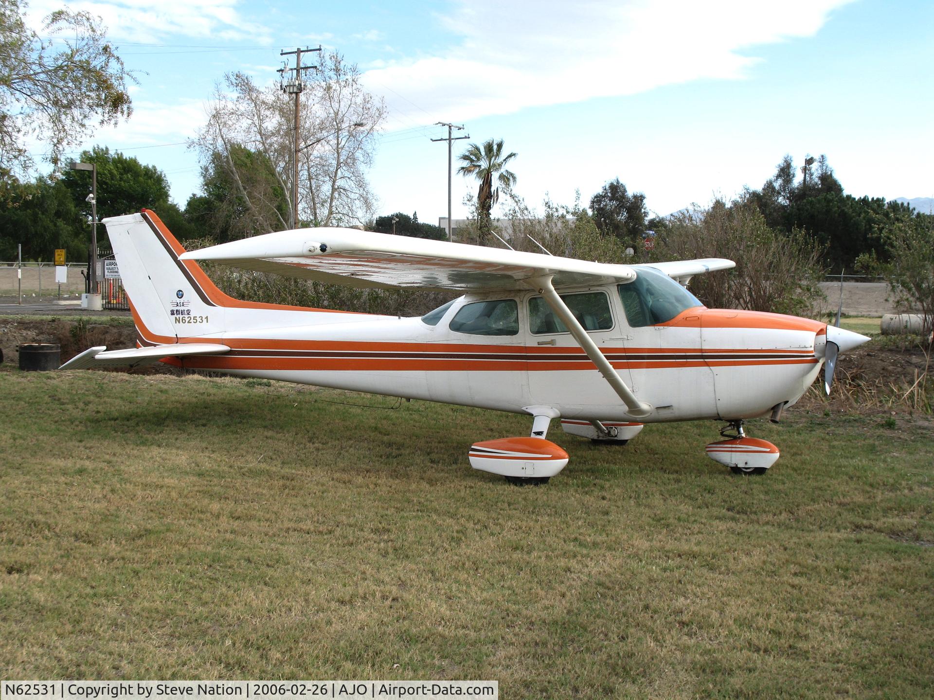 N62531, 1981 Cessna 172P C/N 17275296, 