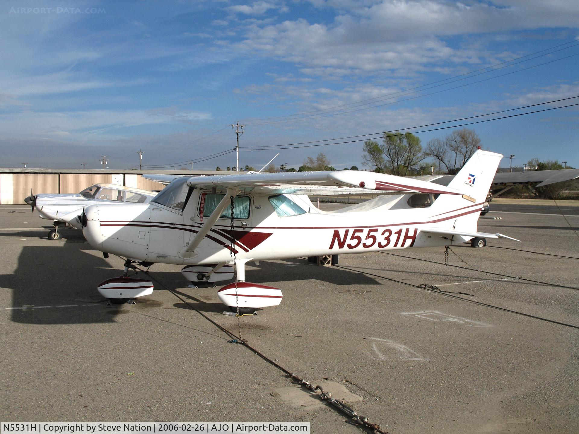 N5531H, 1979 Cessna 152 C/N 15284118, 1979 Cessna 152 @ Corona Municipal Airport, CA
