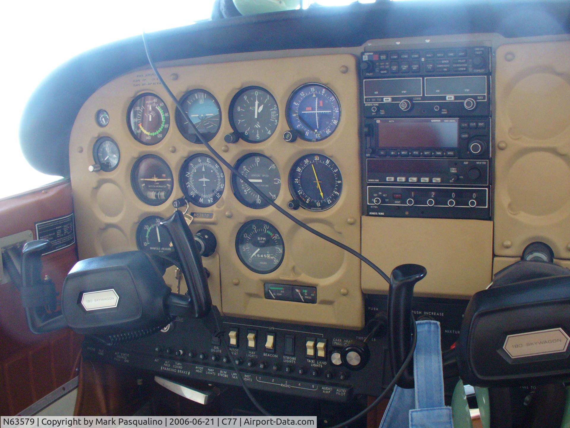 N63579, 1977 Cessna 180K Skywagon C/N 18052855, Cessna 180