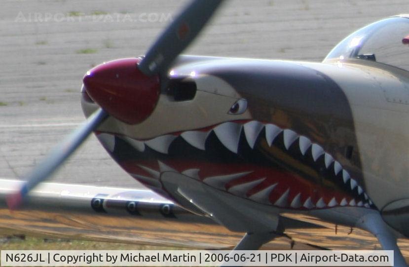 N626JL, Vans RV-8 C/N 81114, Nose Art