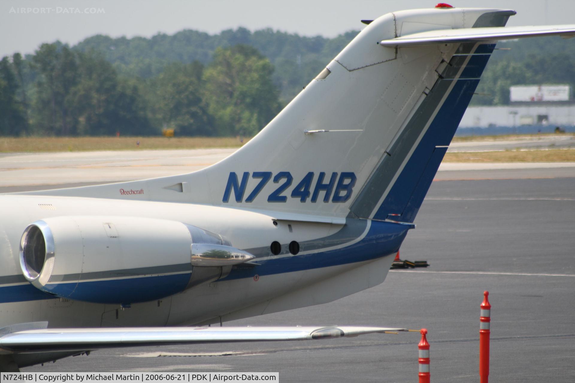 N724HB, 1989 Beech 400 Beechjet C/N RJ-55, Tail Numbers