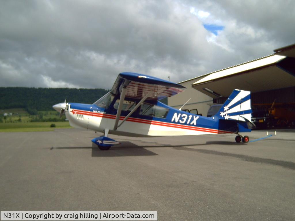 N31X, 1992 American Champion 8KCAB Super Decathlon C/N 671-92, Super Decathlon