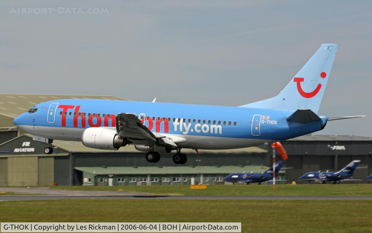 G-THOK, 1997 Boeing 737-36Q C/N 28660, Boeing 737 36Q