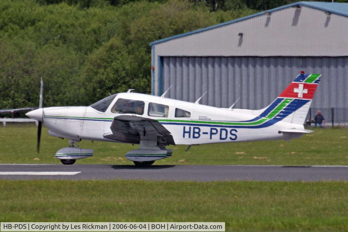 HB-PDS, 1979 Piper PA-28-236 Dakota C/N 28-7911217, PIPER PA-28-236