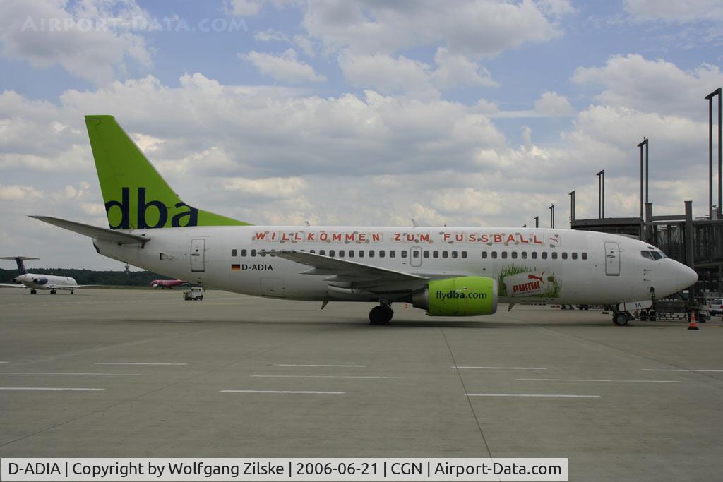D-ADIA, 1999 Boeing 737-33Q C/N 30333, visitor