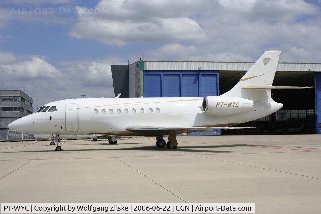 PT-WYC, 1998 Dassault Falcon 2000 C/N 059, visitor