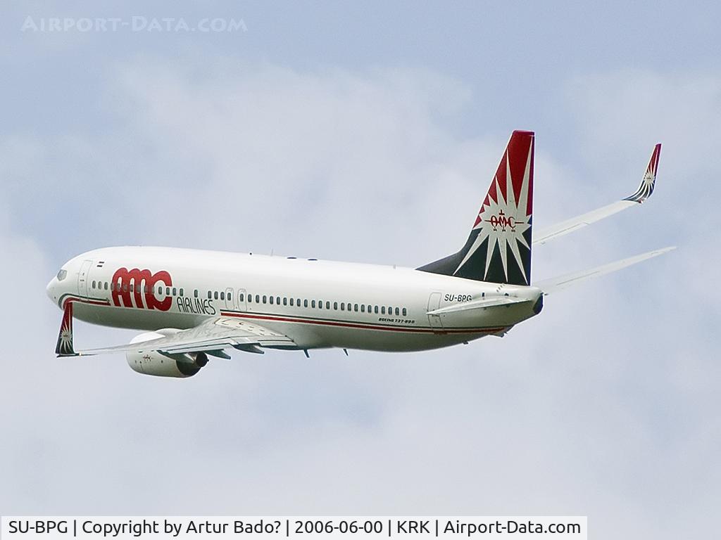 SU-BPG, 2006 Boeing 737-86N C/N 32669, AMC Airlines