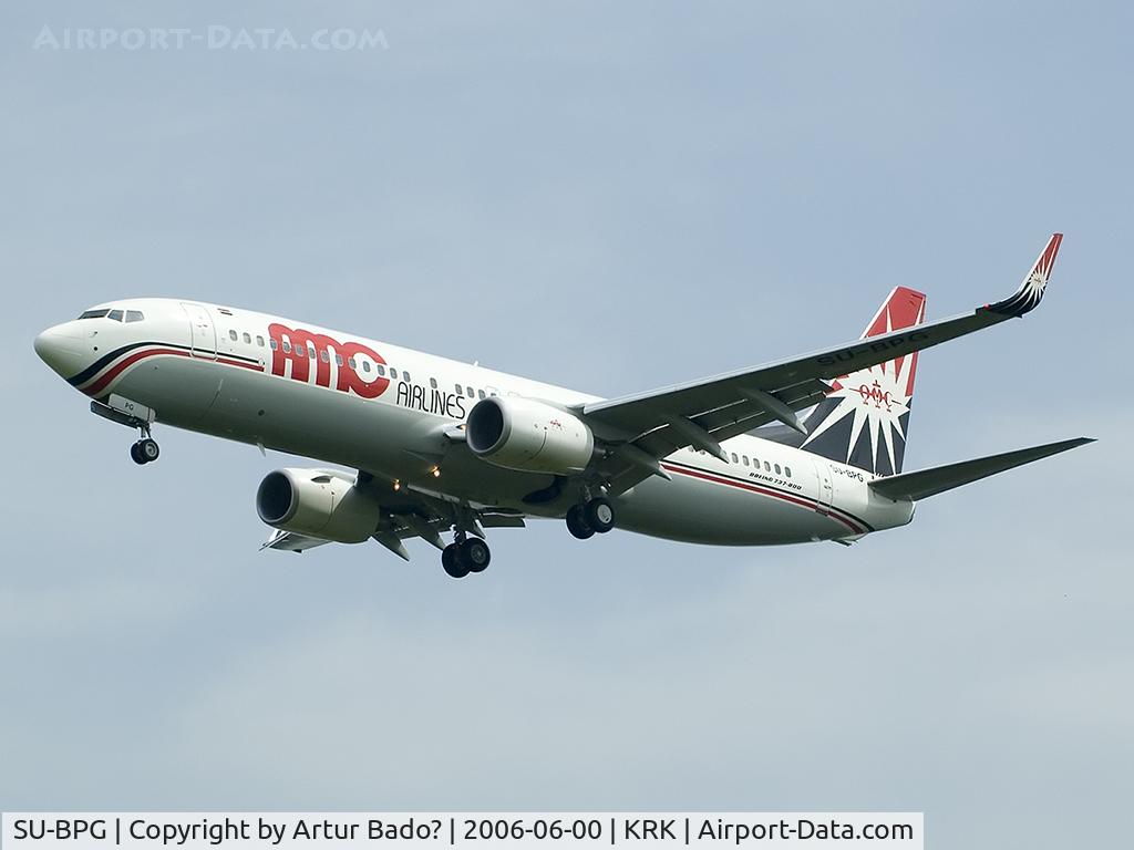 SU-BPG, 2006 Boeing 737-86N C/N 32669, AMC Airlines