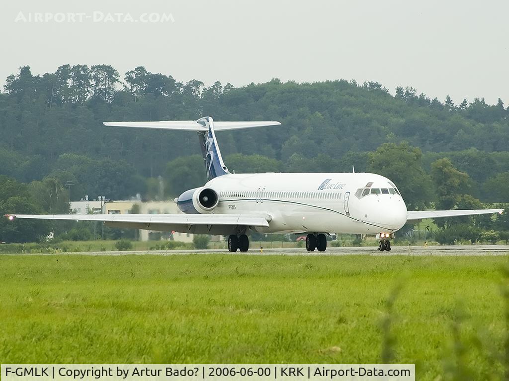 F-GMLK, 1988 McDonnell Douglas MD-83 (DC-9-83) C/N 49672, Blue Line