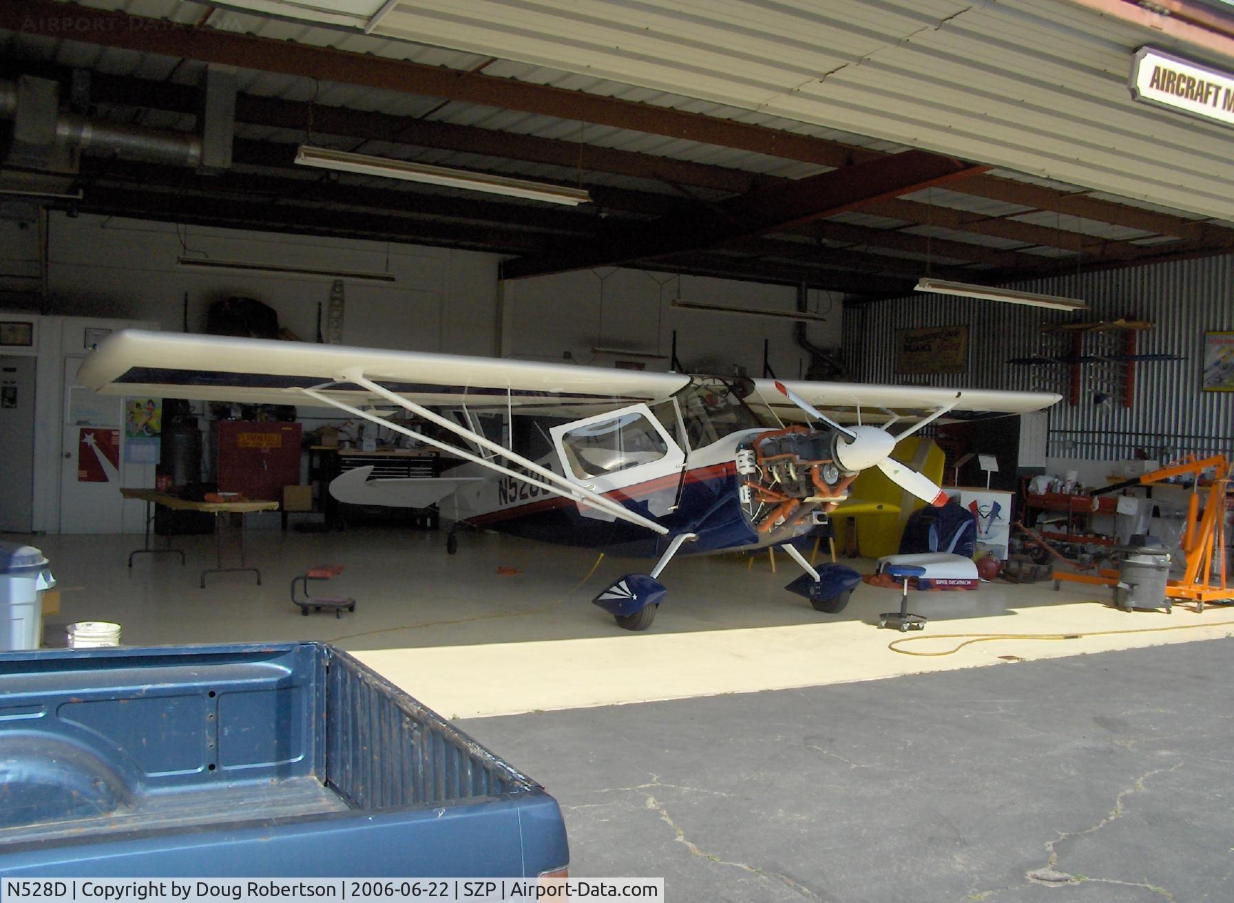 N528D, 2005 American Champion 8KCAB Super Decathlon C/N 1010-2005, 2005 American Champion 8KCAB SUPER DECATHLON, Lycoming AEIO-360 180 Hp. maintenance
