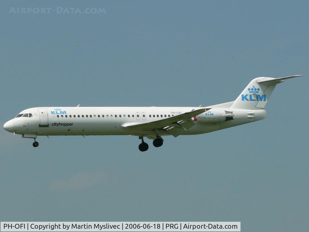 PH-OFI, 1989 Fokker 100 (F-28-0100) C/N 11279, Fokker 100