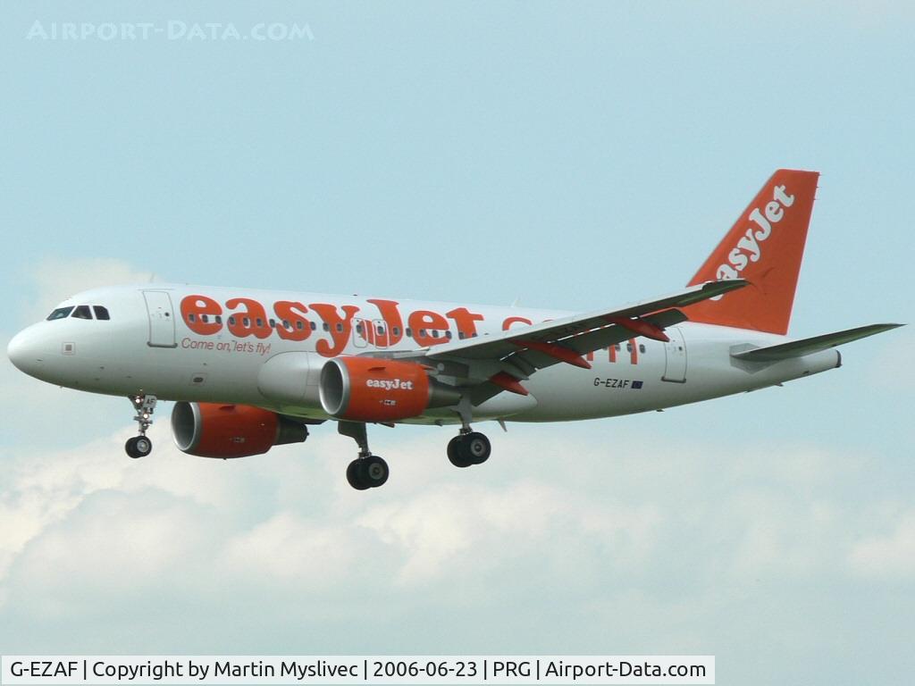 G-EZAF, 2006 Airbus A319-111 C/N 2715, Airbus A319-111