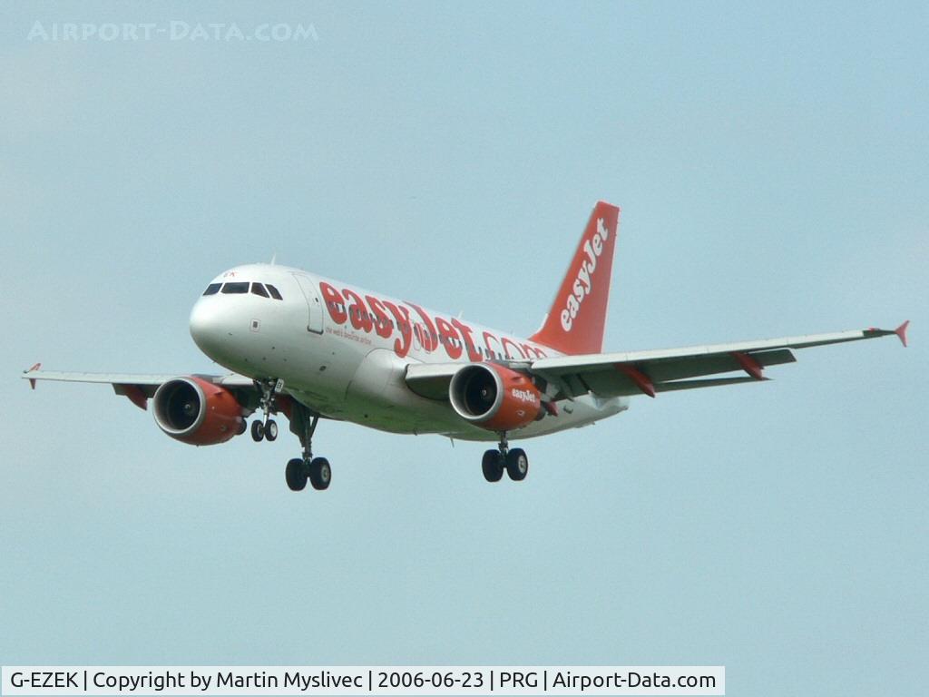 G-EZEK, 2004 Airbus A319-111 C/N 2224, Airbus A319-111