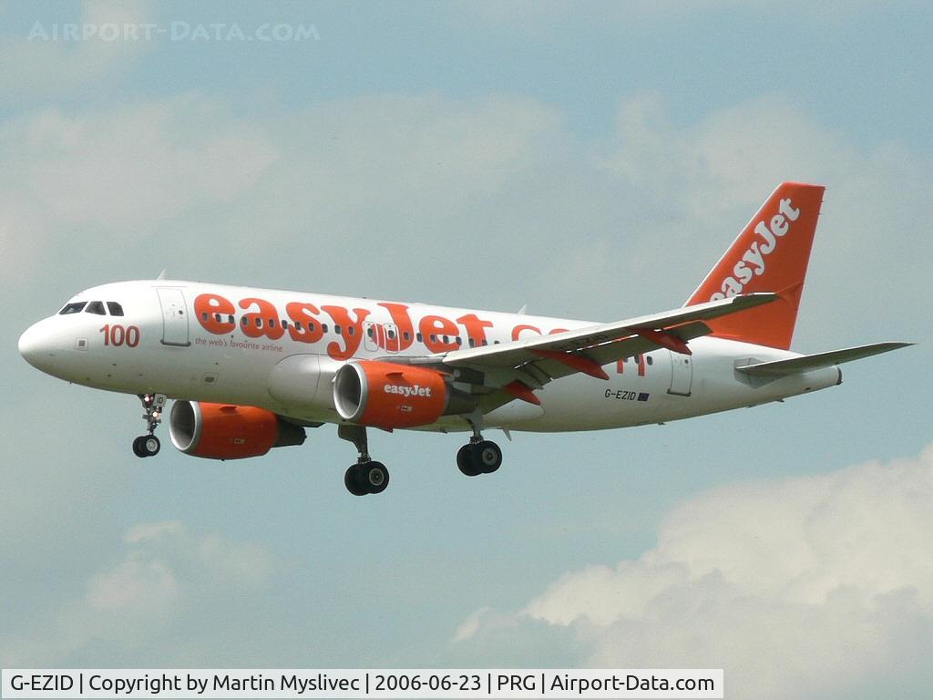 G-EZID, 2005 Airbus A319-111 C/N 2442, Airbus A319-111