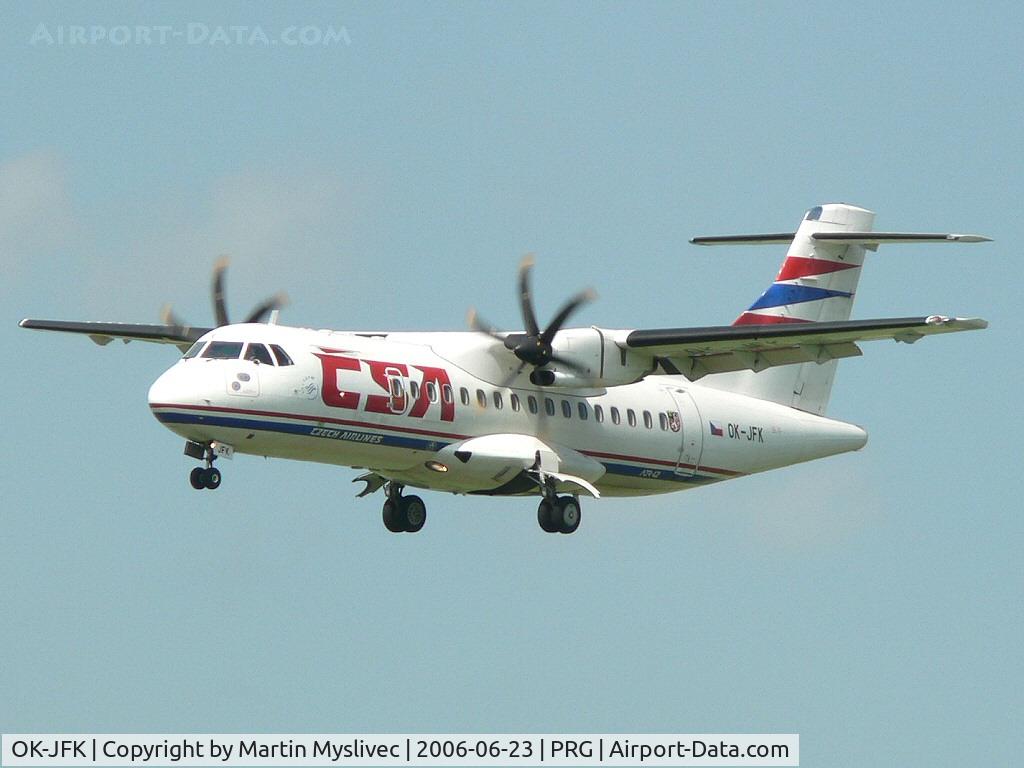 OK-JFK, 2004 ATR 42-500 C/N 625, ATR 42-500