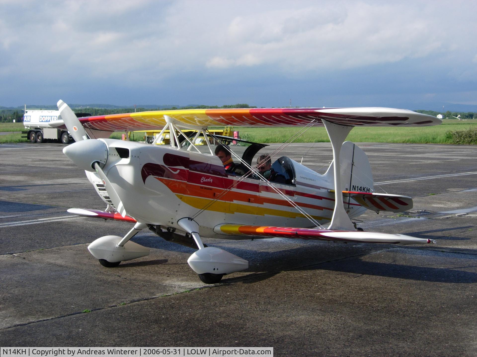 N14KH, 1981 Christen Eagle II C/N HENDRICKSON-001, Wels Aerodrome