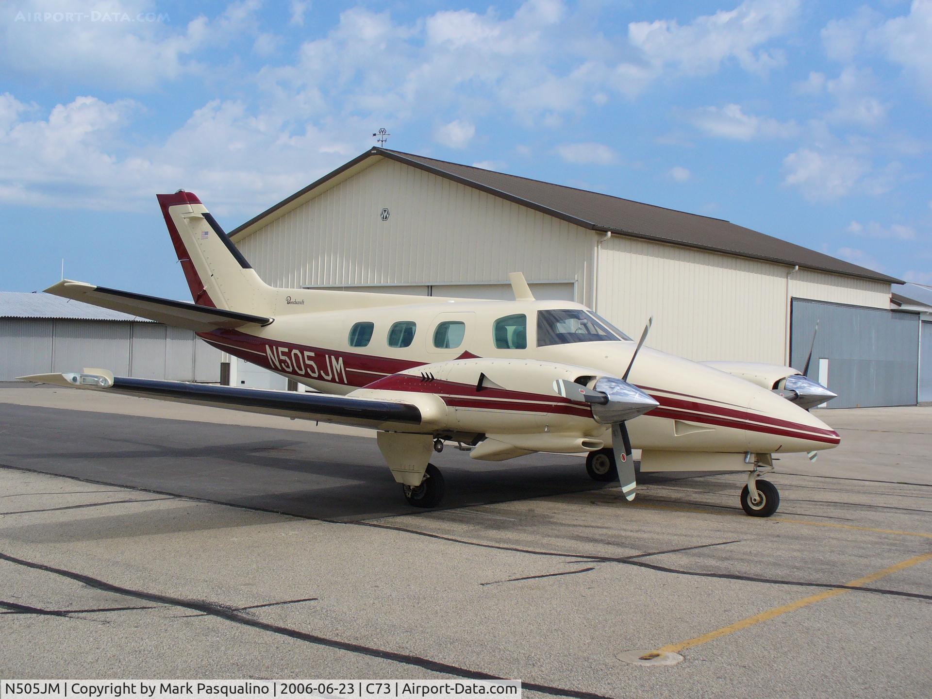 N505JM, 1979 Beech B-60 Duke C/N P-493, Beech B60