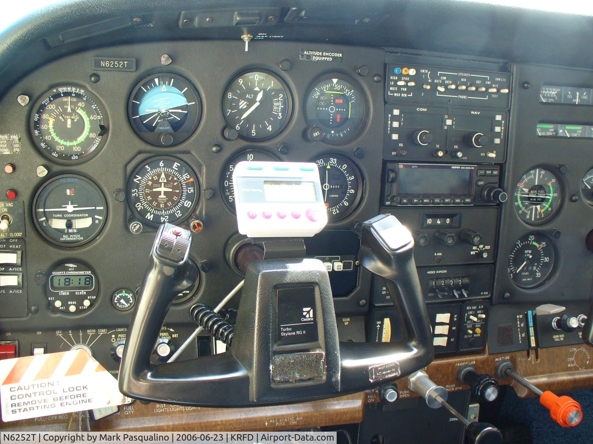 N6252T, 1983 Cessna TR182 Turbo Skylane RG C/N R18201947, Cessna 182RG