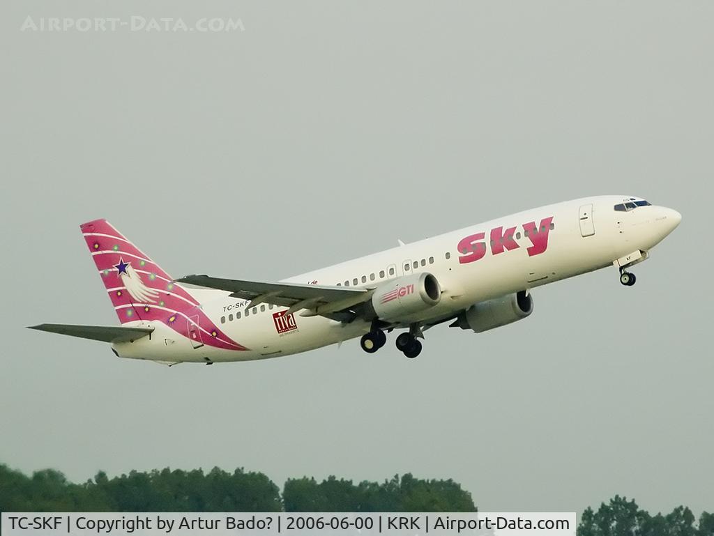 TC-SKF, 1993 Boeing 737-4Q8 C/N 26291/2513, Sky Airlines