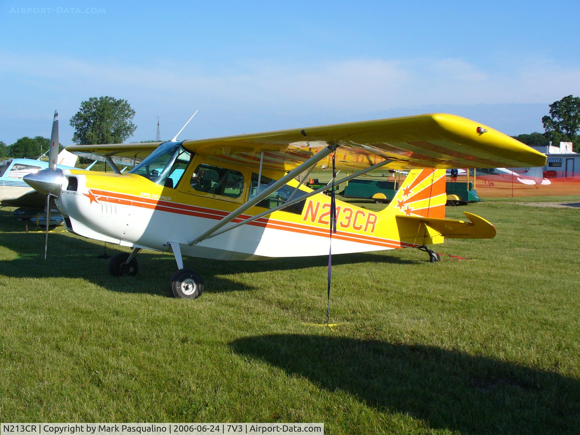 N213CR, 1992 American Champion 8KCAB Super Decathlon C/N 690-92, 8KCAB