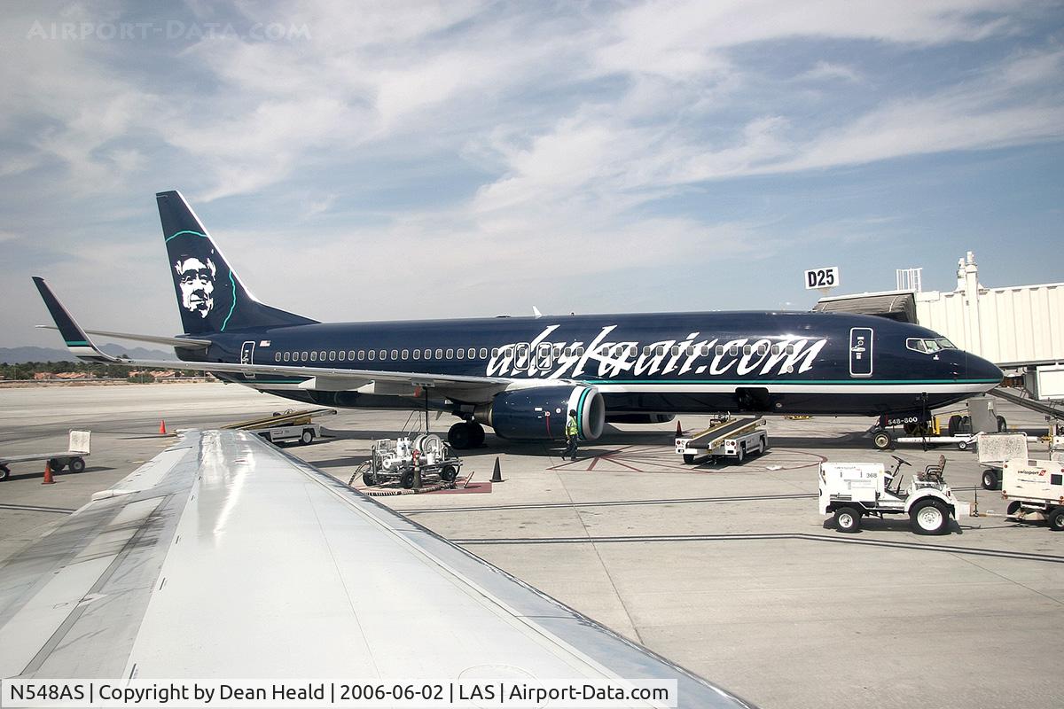 N548AS, 2005 Boeing 737-890 C/N 30020, Alaska Airlines N548AS 