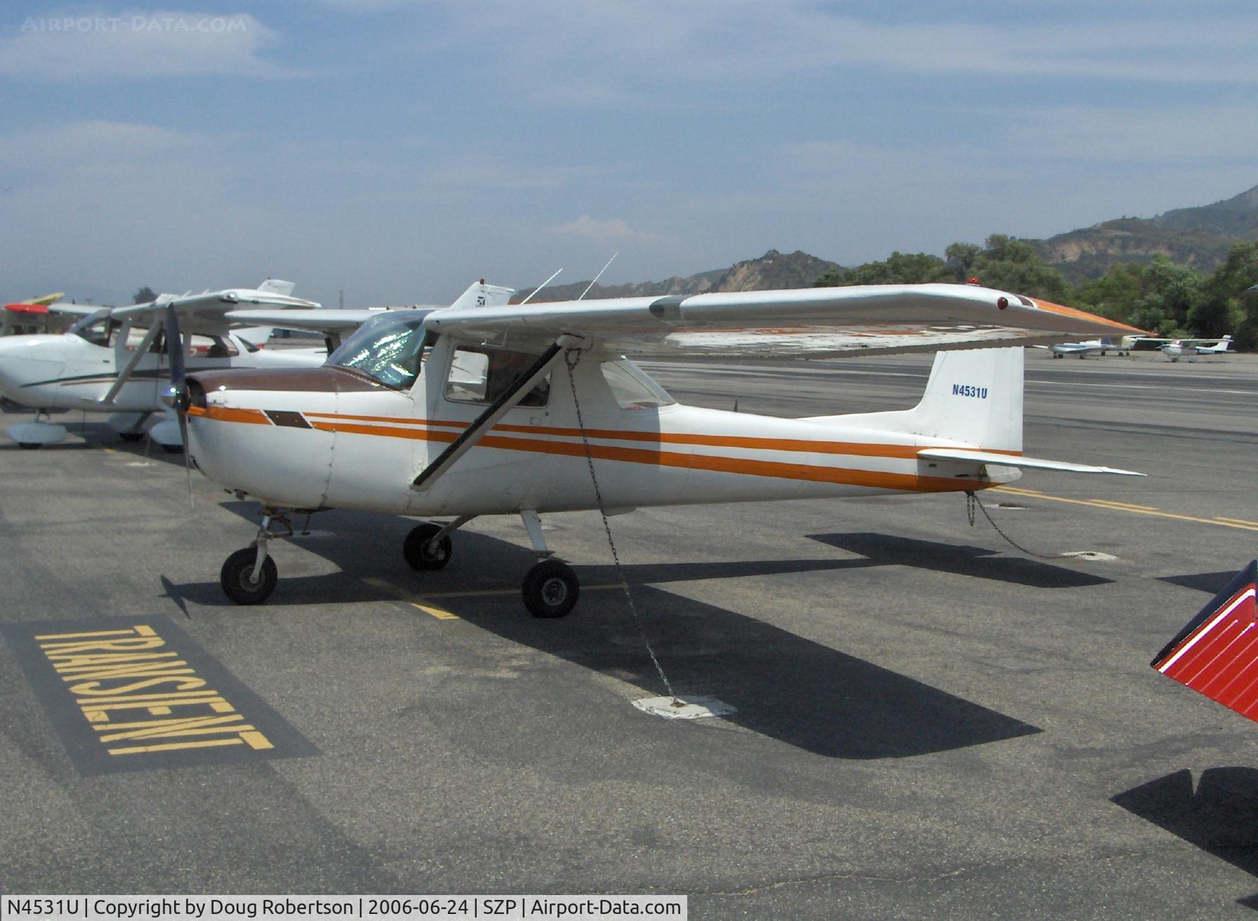 N4531U, 1964 Cessna 150D C/N 15060531, 1964 Cessna 150D, Continental O-200 100 Hp