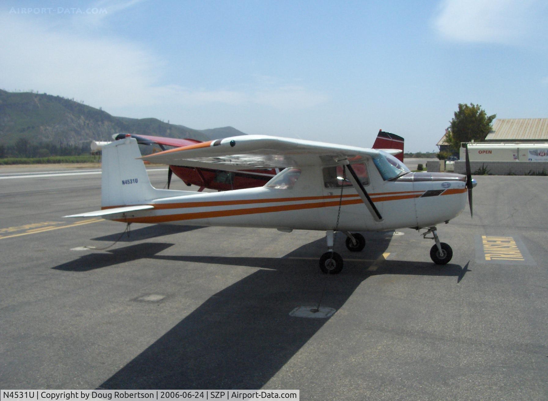 N4531U, 1964 Cessna 150D C/N 15060531, 1964 Cessna 150D, Continental O-200 100 Hp