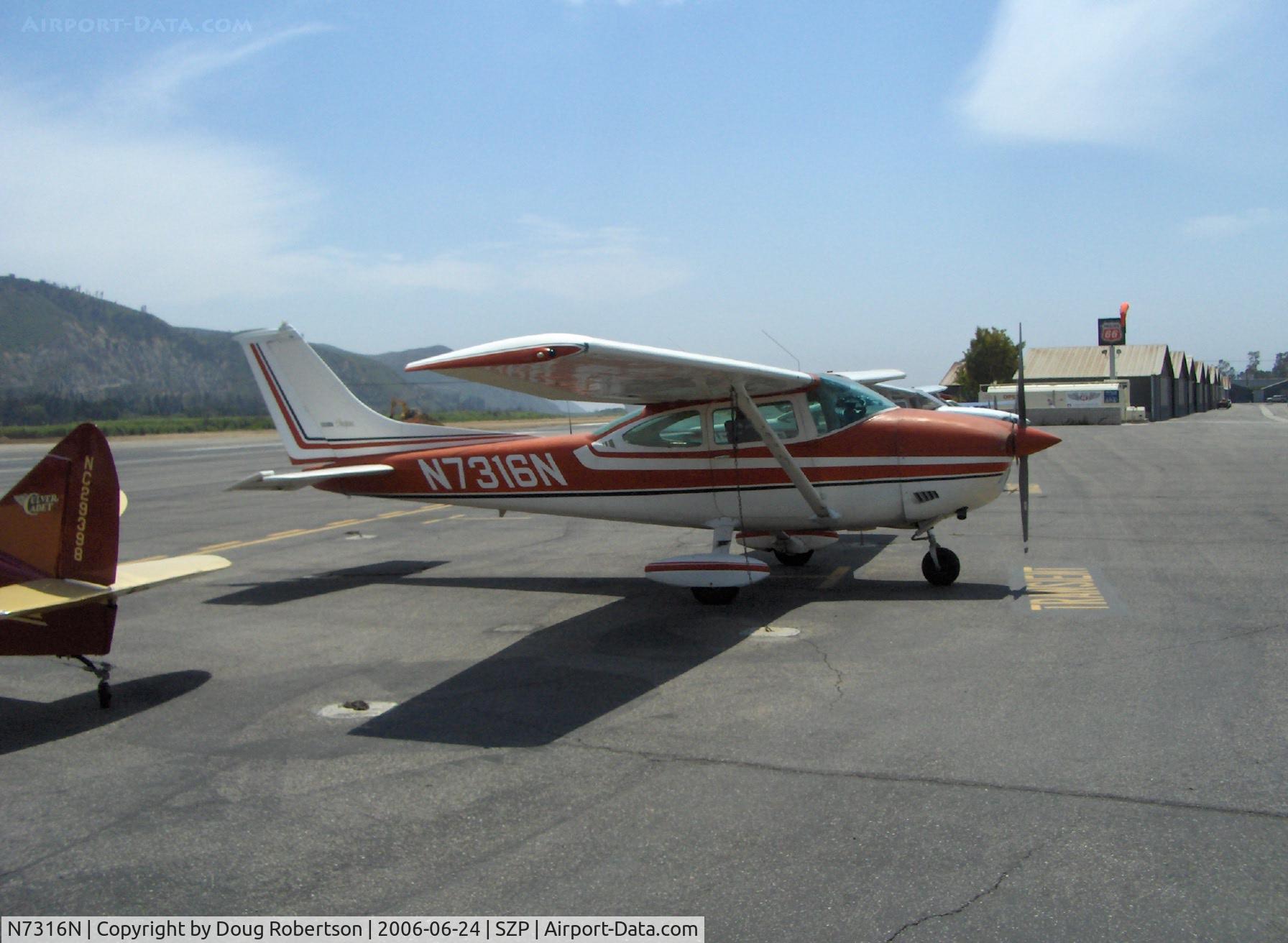 N7316N, 1974 Cessna 182P Skylane C/N 18263100, 1974 Cessna 182P SKYLANE, Continental O-470-S 230 Hp