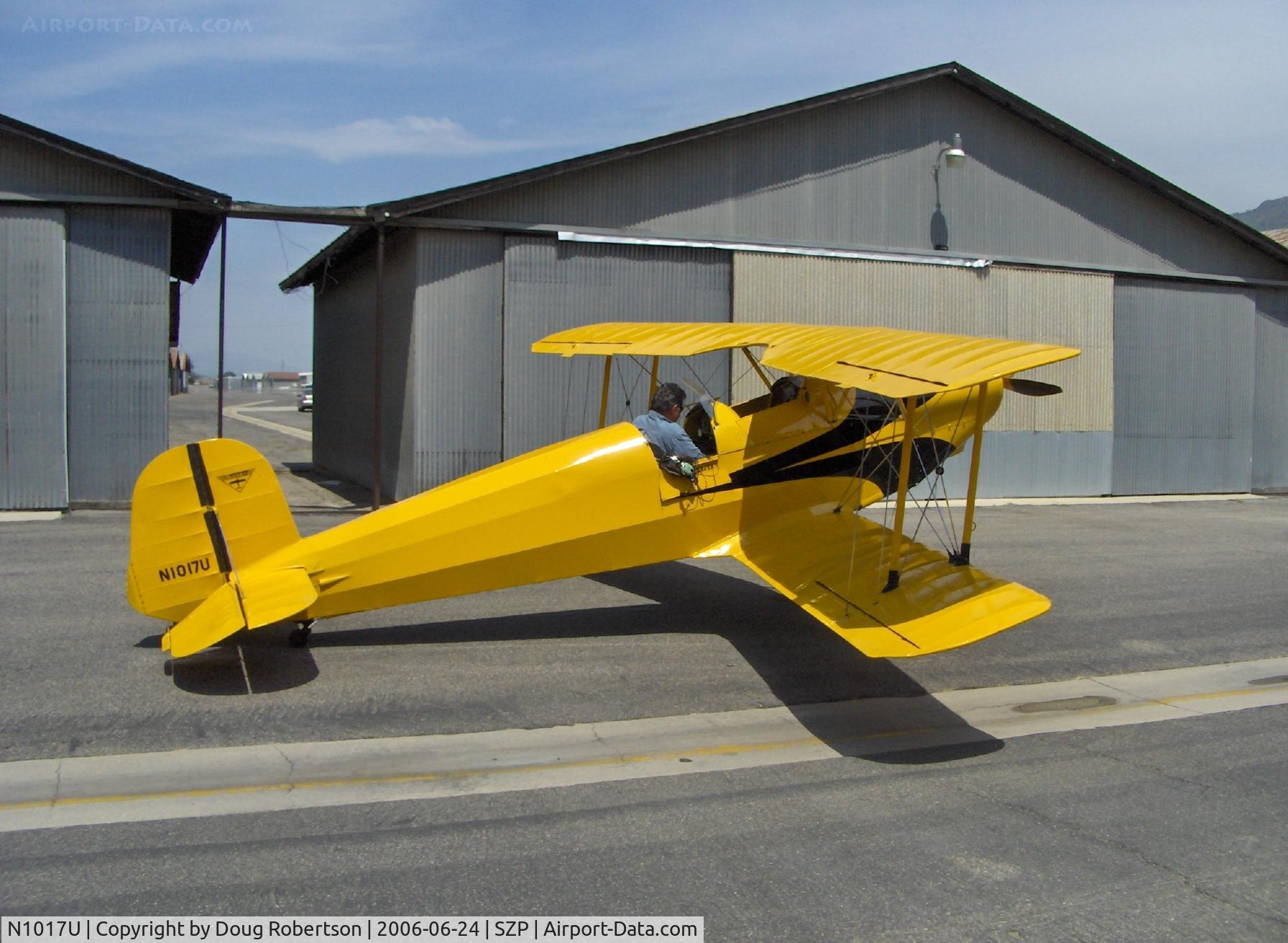 N1017U, 1939 CASA 1-131 Jungmann C/N E3B-435, Pat Quinn's 1939 Bucker Jungmann C.A.S.A. 1.131, Lycoming O-360 180 hp