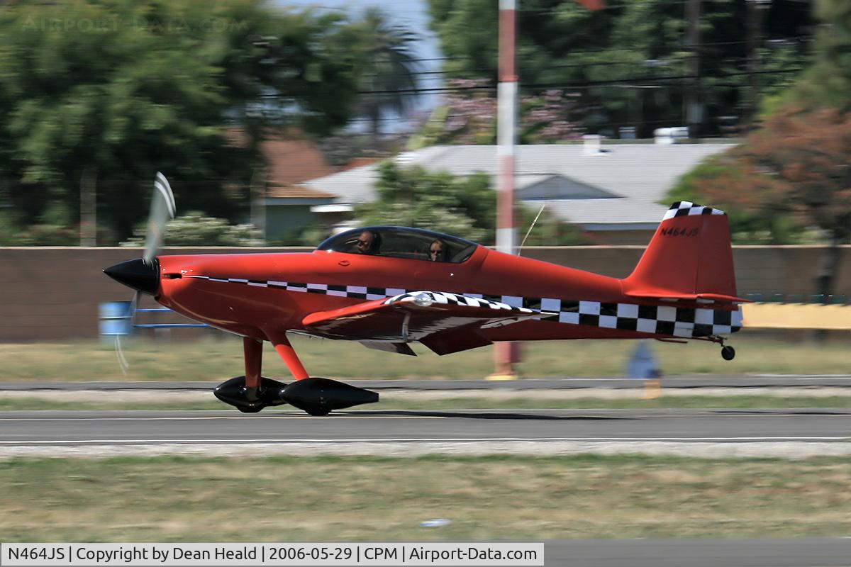 N464JS, 2004 Harmon Rocket II C/N 002, 2004 HARMON ROCKET II landing on RWY 25R at Compton Municipal Airport (KCPM).