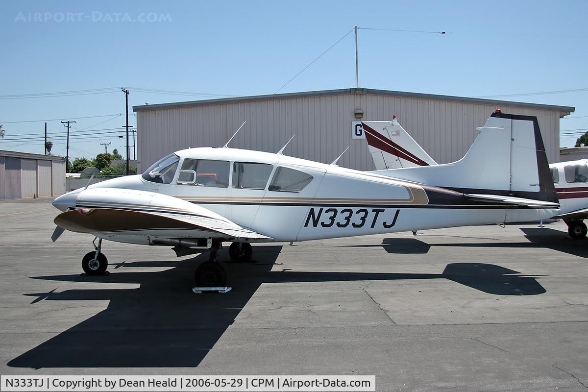 N333TJ, 1956 Piper PA-23 C/N 23-635, 1956 Piper PA-23 N333TJ parked at Compton Municipal Airport (CPM).