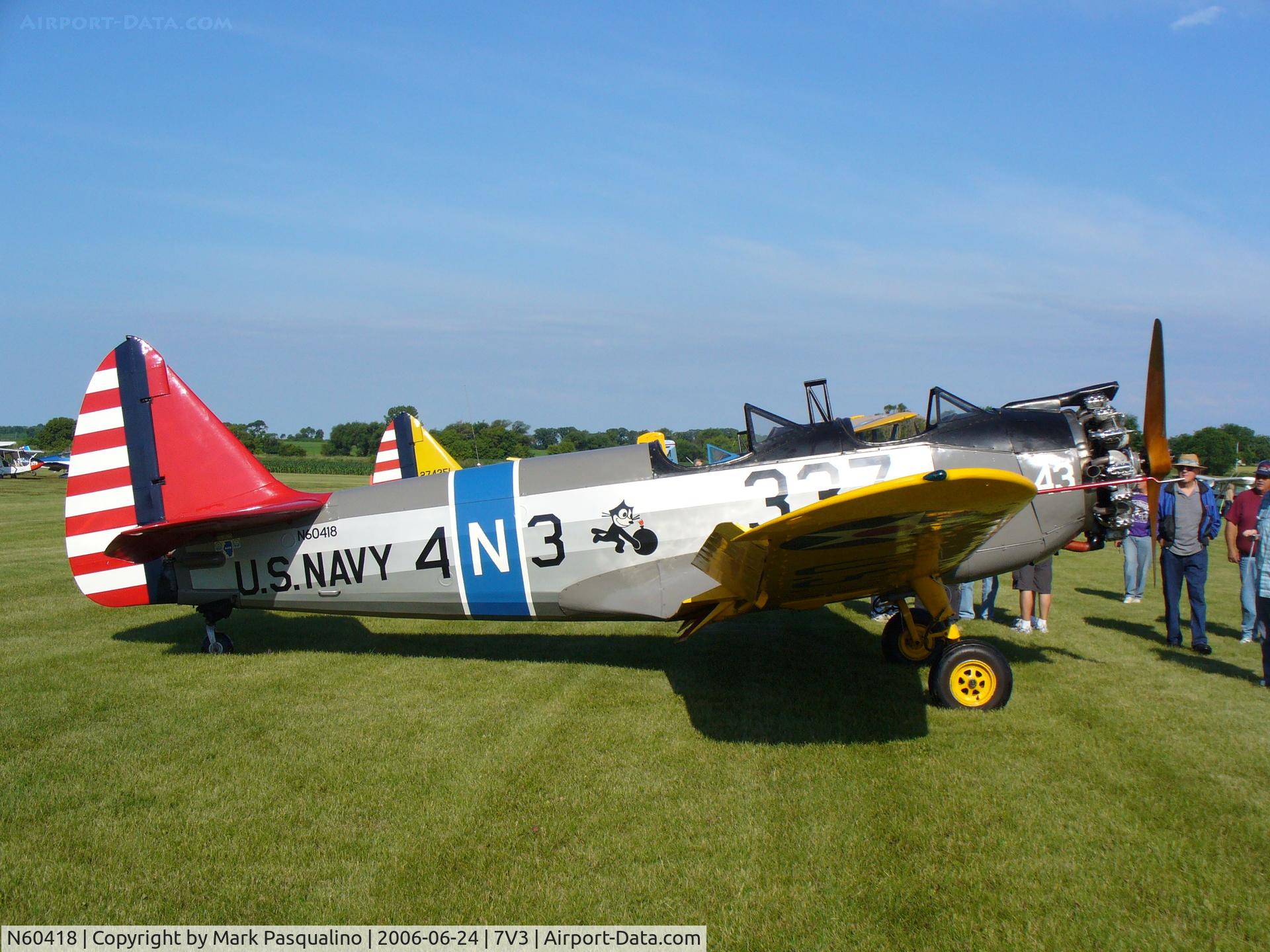 N60418, 1943 Fairchild (St. Louis) PT-23A Cornell (M-62C) C/N 337SL, PT-23