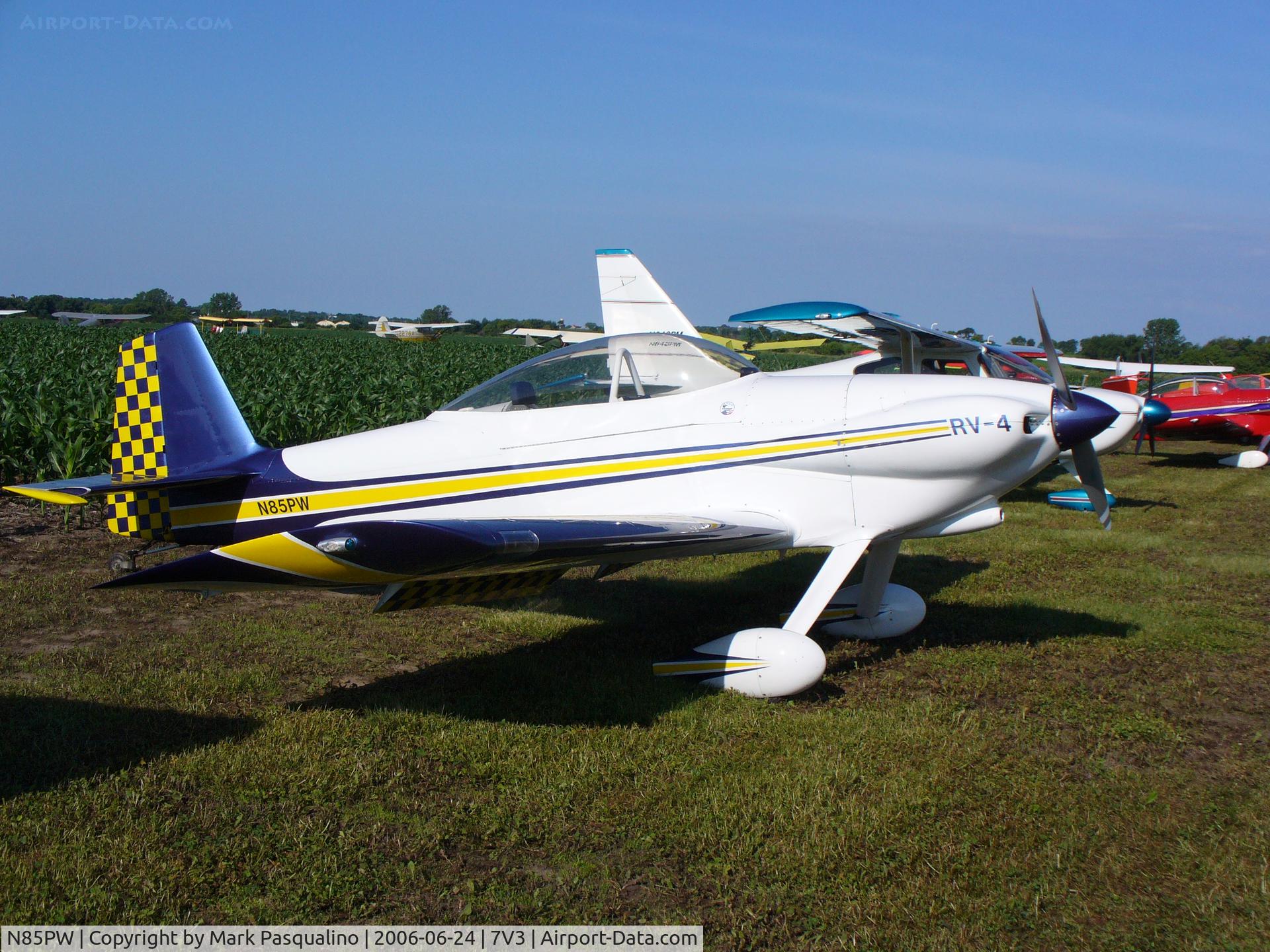 N85PW, 2003 Vans RV-4 C/N 2581, RV-4
