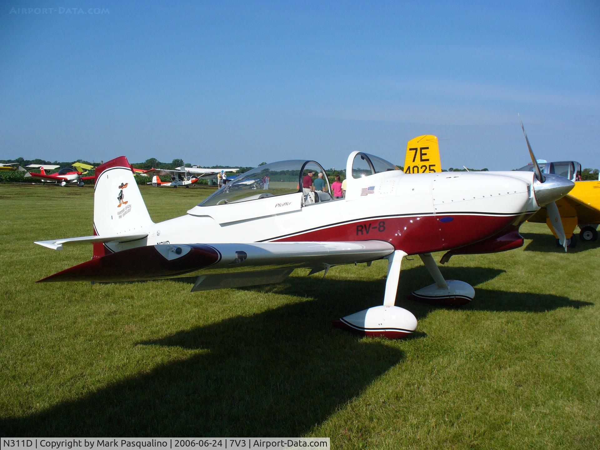N311D, 2005 Vans RV-8 C/N 81159, RV-8