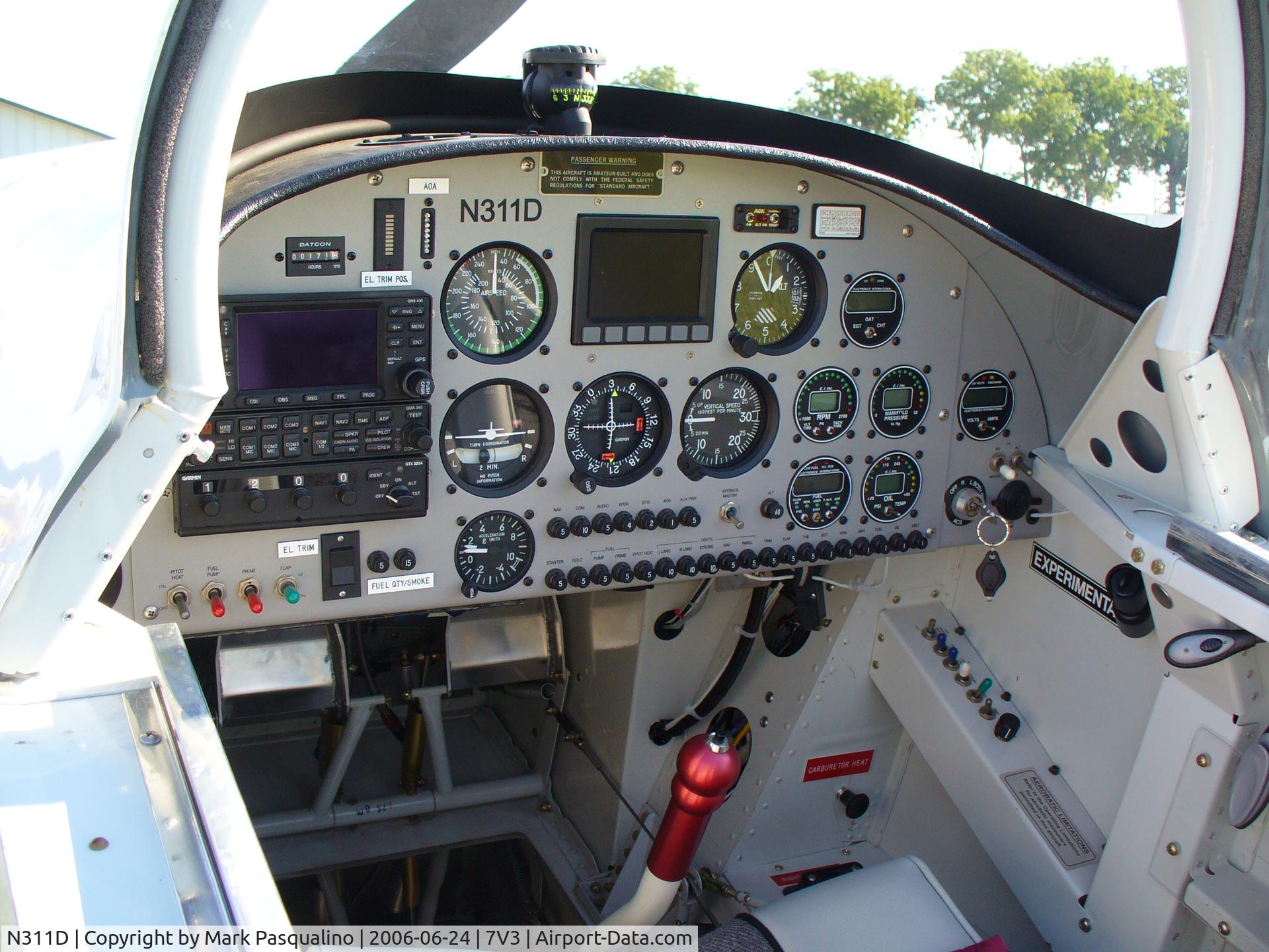 N311D, 2005 Vans RV-8 C/N 81159, RV-8