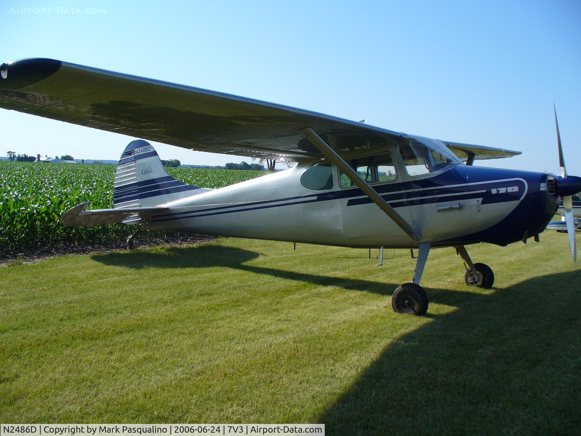 N2486D, 1952 Cessna 170B C/N 20638, Cessna 170