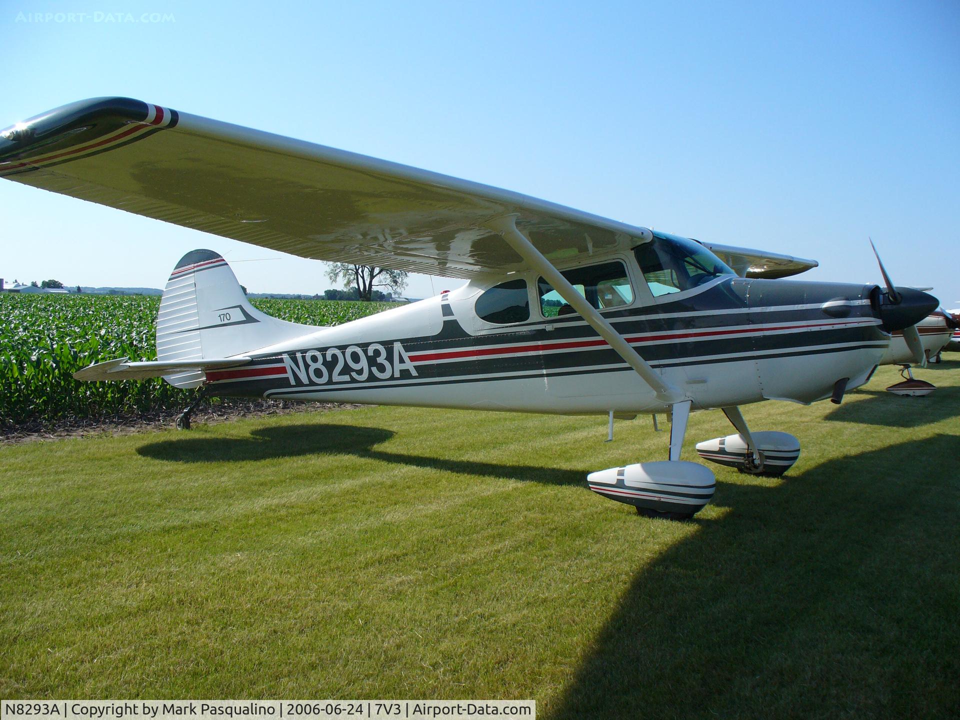 N8293A, 1952 Cessna 170B C/N 25145, Cessna 170