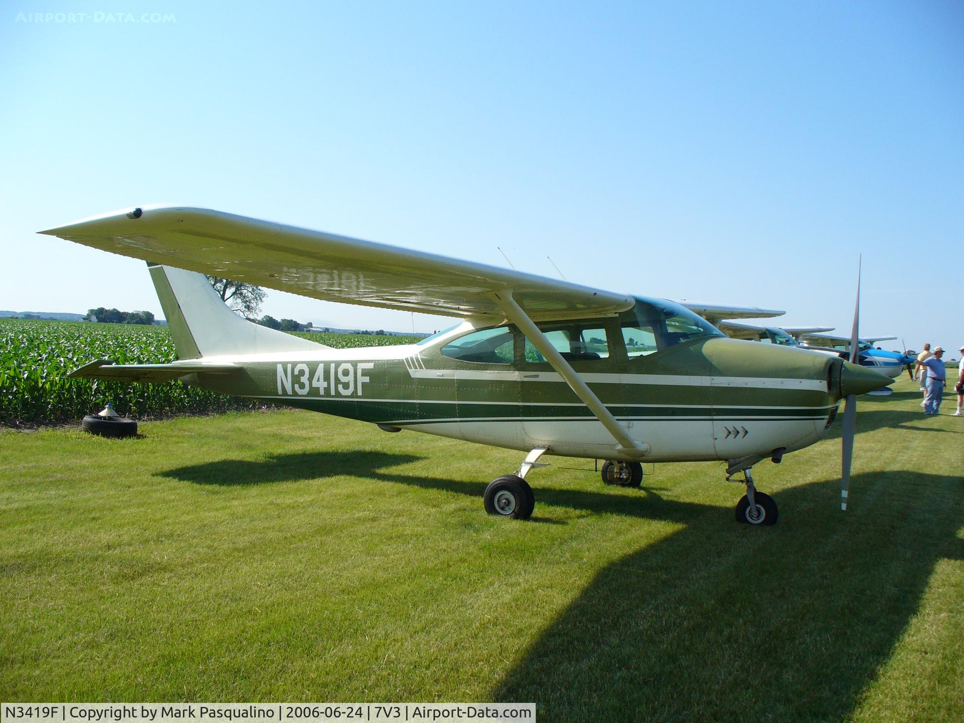 N3419F, 1966 Cessna 182J Skylane C/N 18257419, Cessna 182