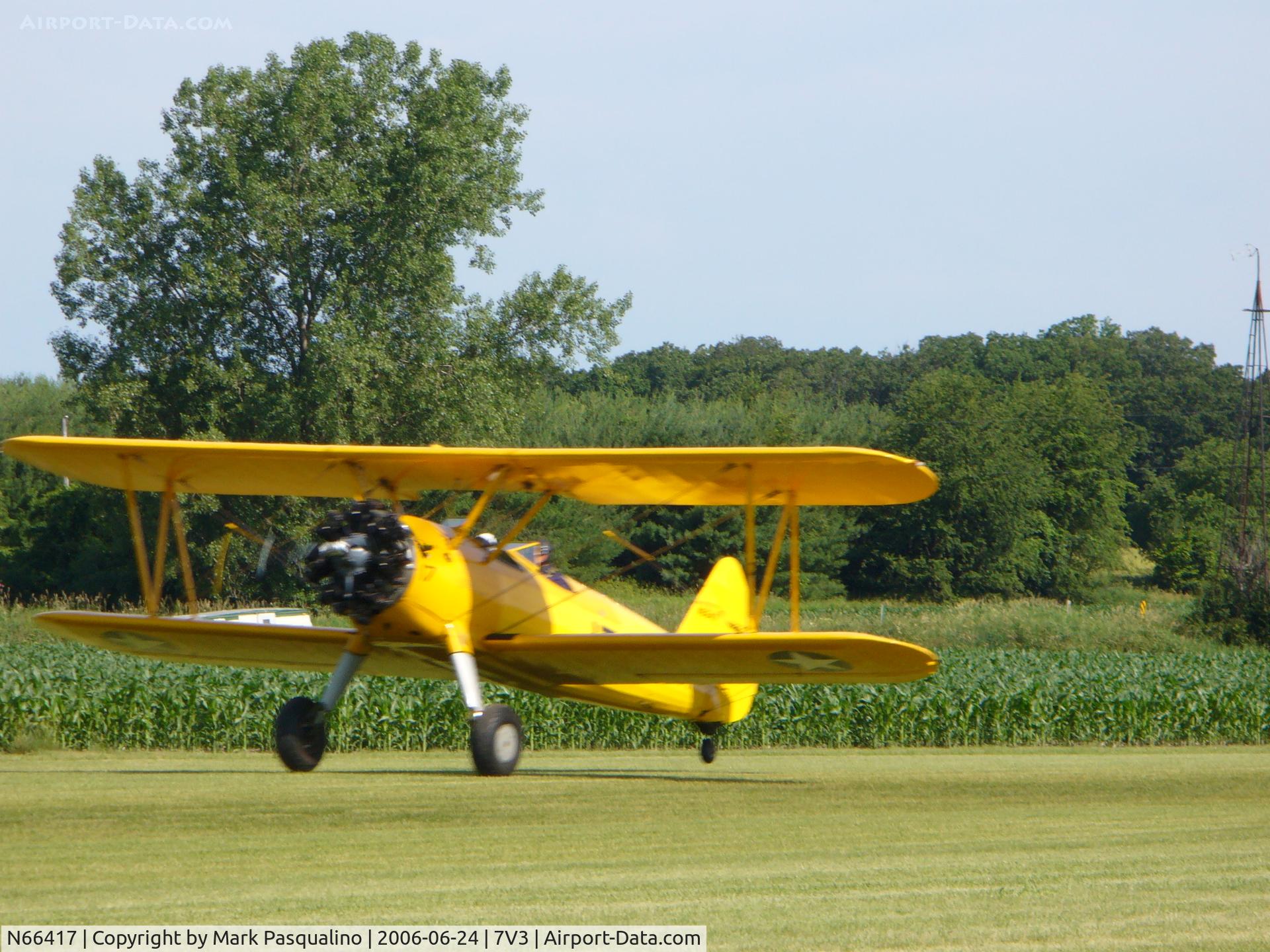 N66417, 1942 Boeing B75N1 C/N 75-6826, Stearman