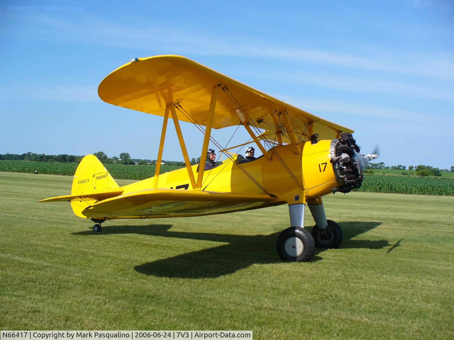 N66417, 1942 Boeing B75N1 C/N 75-6826, Stearman