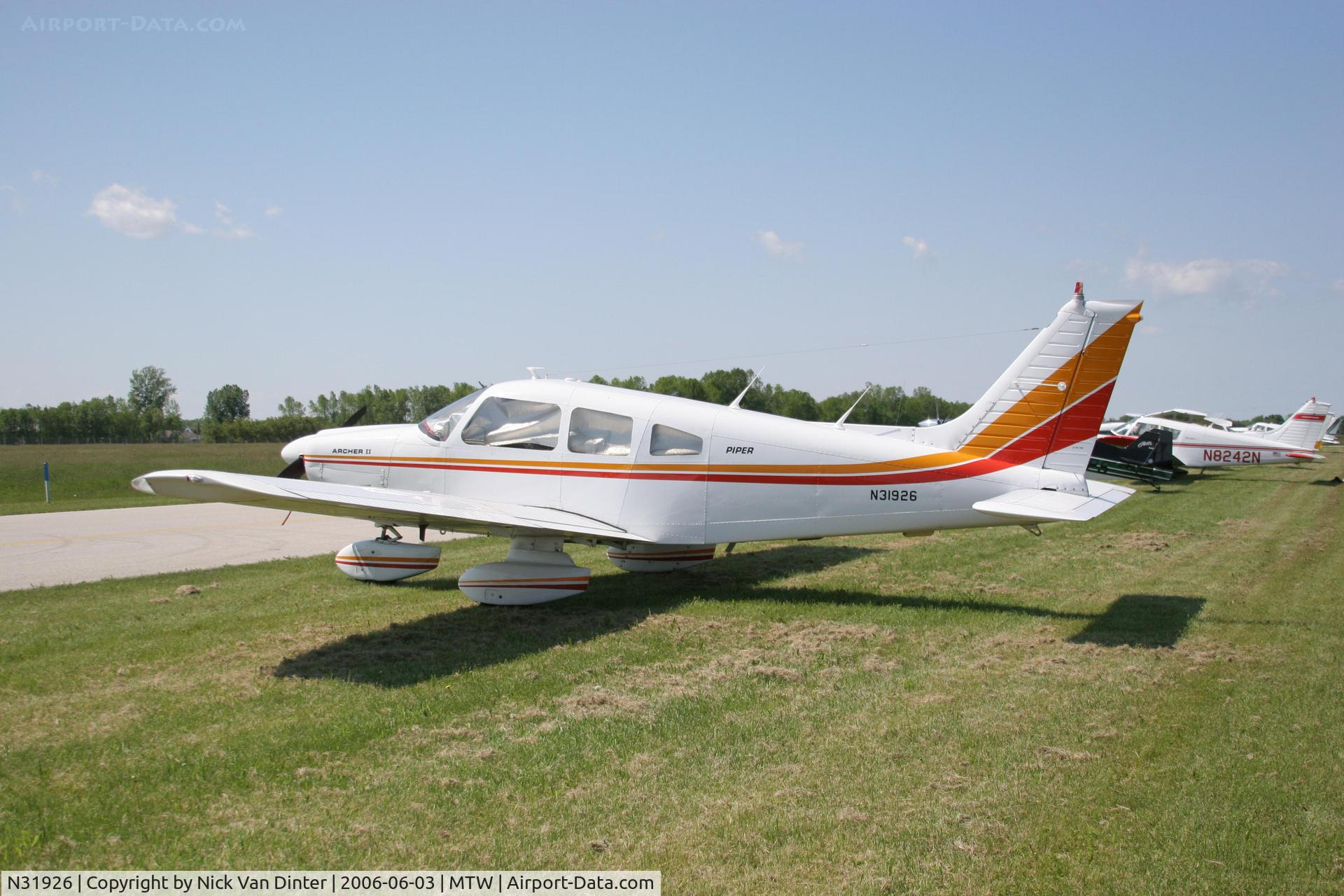 N31926, 1978 Piper PA-28-181 C/N 28-7890486, Manitowoc Air Show