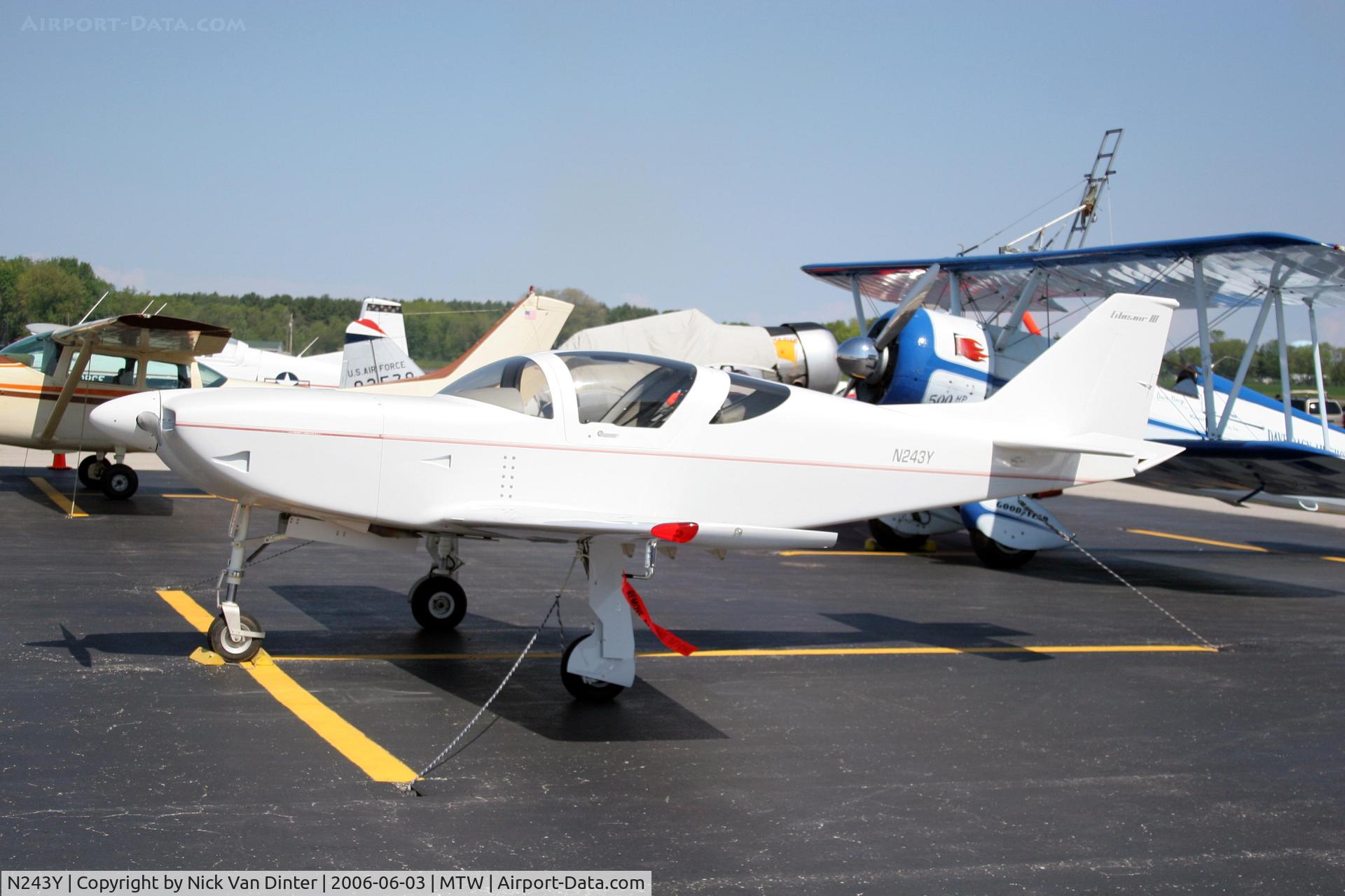 N243Y, 2005 Stoddard-Hamilton Glasair III C/N 3288, Manitowoc Air Show