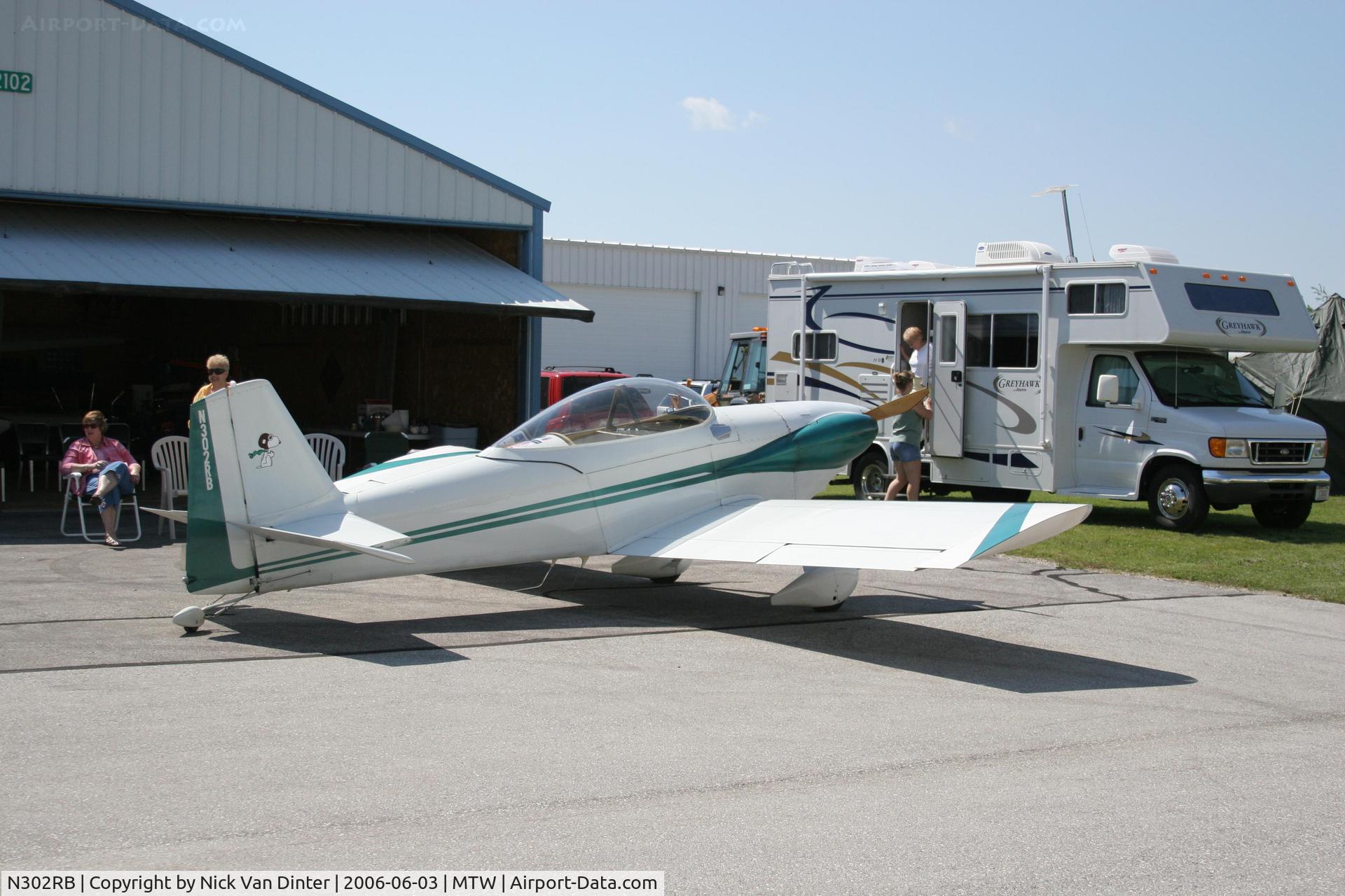 N302RB, Vans RV-4 C/N 302, Manitowoc Air Show