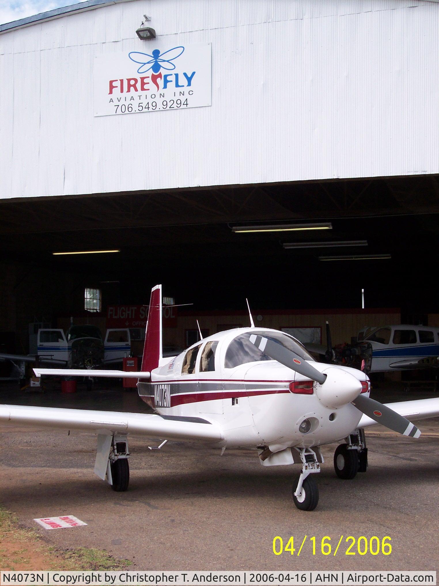 N4073N, 1968 Mooney M20C Ranger C/N 680031, Clean & Shiny